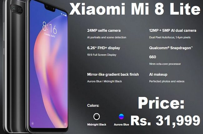 Mi 8 Lite